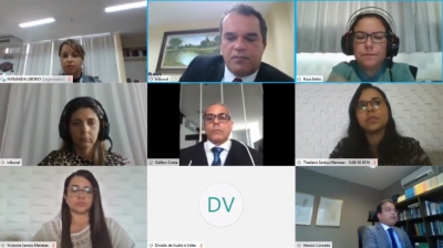 Turma Recursal realiza 1ª sessão presencial por videoconferência