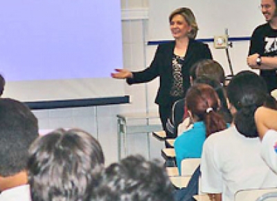 Presidente fala de carreira jurídica a estudantes