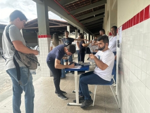 Candidatos realizam as provas do concurso para Notários e Registradores