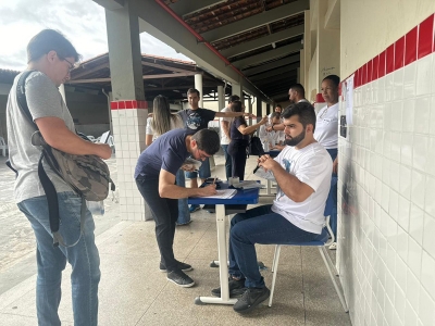 Candidatos realizam as provas do concurso para Notários e Registradores