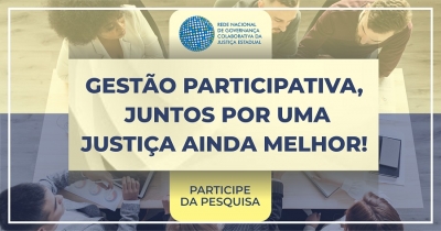 Gestão participativa: responda à pesquisa e ajude a construir as metas de 2021