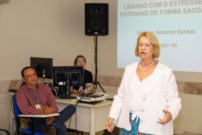Ejuse: servidores do TJSE participam de workshop sobre estresse