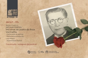 Quinta Juriscultural vai homenagear poeta Arthur Fortes
