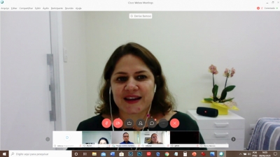 Realizada videopalestra sobre cuidados com a saúde ocular e mental