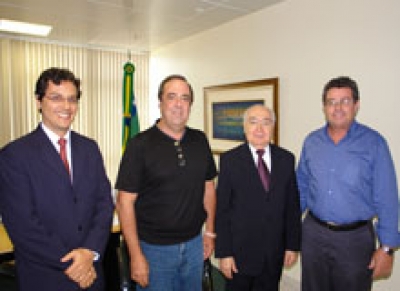 Secretário de Segurança Pública conversa com membros do TJ