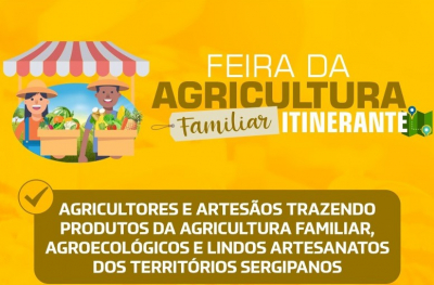 Feira da Agricultura Familiar estará no Palácio da Justiça na quinta-feira, 18/06