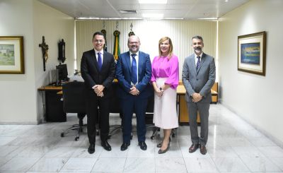 Presidente do TJSE recebe secretário estadual da Saúde