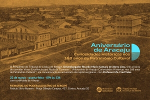 Aniversário de Aracaju: Memorial realizará eventos em homenagem à capital