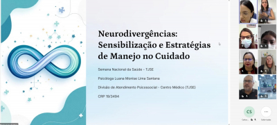 Semana Nacional da Saúde: TJSE promove palestra sobre neurodivergências para unidades de acolhimento