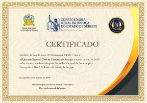 Corregedoria divulga dados relativos a Certificados de Cumprimento de Metas