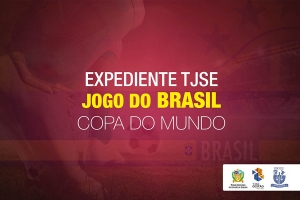 TJSE informa sobre horários de atendimento e expediente durante Copa do Mundo