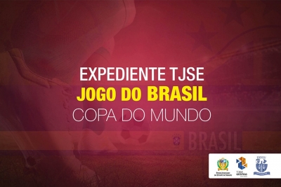 TJSE informa sobre horários de atendimento e expediente durante Copa do Mundo