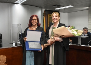 Tribunal Pleno homenageia a Desembargadora Maria Angélica França e Souza