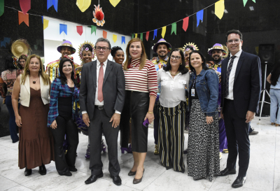 Comemoração junina anima servidores e magistrados