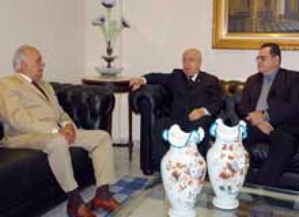 Presidente do Tribunal de Contas visita o TJ