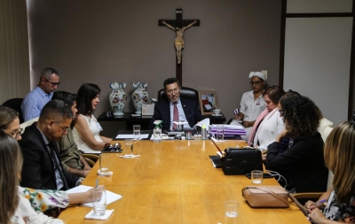 Reunião no TJSE discute fluxo de atendimento dos autores de violência contra a mulher