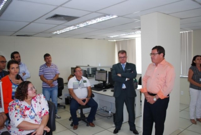 Presidente e Corregedor do TJSE inauguram Núcleo de Movimentação Processual