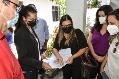 Judiciário, Executivo, CNJ e parceiros fazem visita ao prédio onde será implementado o NAI