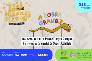 Dia Internacional dos Museus: Mamulengo se apresentará em frente ao Memorial nesta sexta