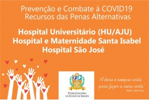 Mais três hospitais de Aracaju receberão recursos de penas pecuniárias para o combate ao coronavírus