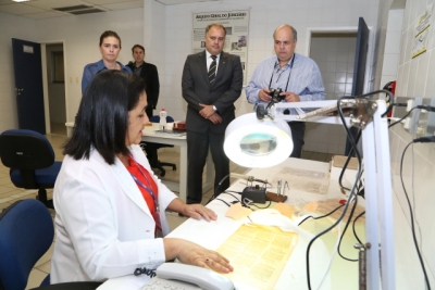 Membros do TJ do Espírito Santo conhecem Gestão Documental do TJSE