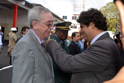 Presidente do TJSE recebe Medalha Mérito Bombeiro Militar 
