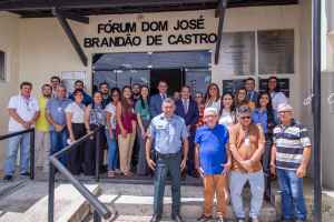 Fóruns de Porto da Folha e Gararu recebem a visita de presidente do TJSE