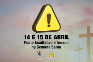 Semana Santa: ponto facultativo e feriado no TJSE na quinta e sexta-feira