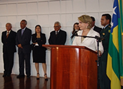 Presidente do TJSE é governadora por oito dias