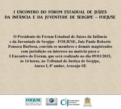 Fórum de Juízes da Infância e da Juventude realiza primeiro encontro em 09/03