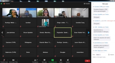 Tecnologia do TJSE discute inovações com representantes de Tribunais de todo o país