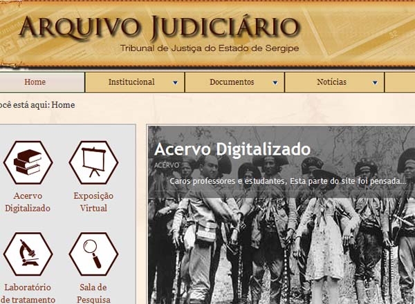 Arquivo Judiciário tem novo Portal