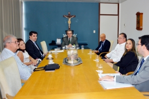 Diretoria da Anoreg é recebida pelo Presidente do TJSE