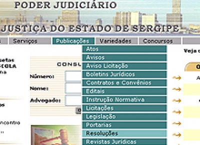 Atualizado acervo on-line de documentos do TJSE