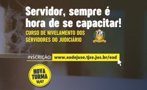 Convocação Geral: Curso de Nivelamento dos Servidores do Poder Judiciário, na modalidade a distância