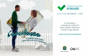 De 21 a 25/11: TJSE participa da Semana Nacional de Conciliação