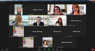 Casa da Mulher: reunião discute cumprimento do cronograma de entrega