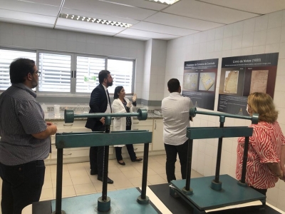 Promotor de Justiça conhece trabalho do Arquivo Judiciário