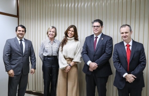 Corregedoria recebe visita de magistrados da Justiça Federal