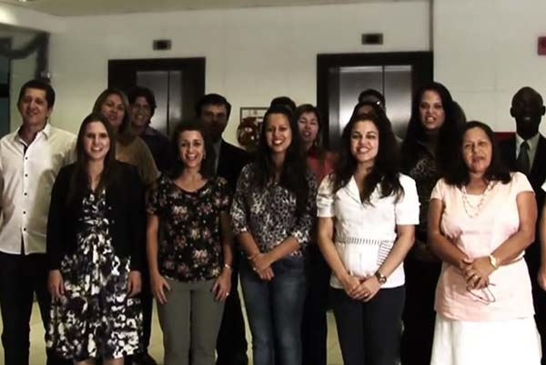 Servidores e Magistrados gravam Mensagem de Fim de Ano