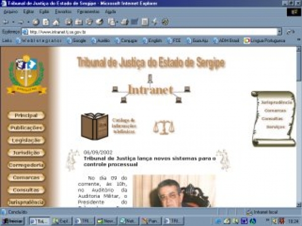 Tribunal de Justiça lança nova página
