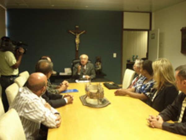 Presidente do TJ recebe visita do Rotary Internacional