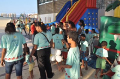 II Encontro Interativo do Programa Ser Humano reúne crianças e padrinhos