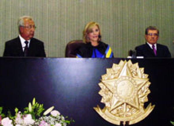 Desa. Aparecida Gama toma posse como Presidente do TRE