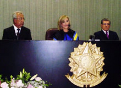 Desa. Aparecida Gama toma posse como Presidente do TRE