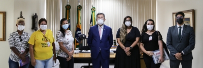 Presidente do Poder Judiciário conversa com líderes de movimentos sociais