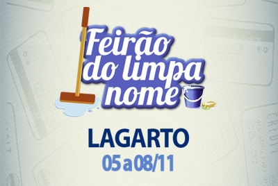 Feirão do Limpa Nome estará, amanhã, em Lagarto
