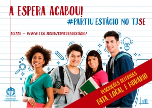 Estágio Nível Médio: TJSE divulga informações sobre data, local e horário da prova e inscrições deferidas