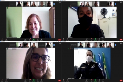 Coordenadoria da Mulher e Guarda Municipal de Aracaju discutem sobre o serviço da Patrulha Maria da Penha e Projetos