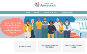 Portal do Aposentado está no ar